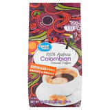 Great Value 100% Arabica Colombian Medium Dark Ground Coffee - 32 oz. (Pack of 2)
