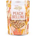 Katy’s Peach Bellini Loose Tea - Apple, Peach & Mango - Light Herbal Fruit Tea, Caffeine-Free, Sugar-Free - Hot or Cold Brew Tea - 30+ Cups
