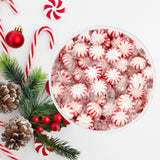 CandyBoxed Peppermint Candy, 3 Pound Bag, Individually Wrapped, Old Fashioned Hard Candy Discs