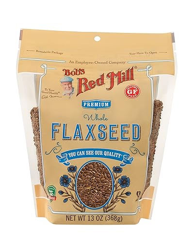 Bob's Red Mill Brown Flaxseeds, 13oz (Pack of 1) - Non GMO, Gluten Free, Vegan, Paleo Friendly, Raw, Sproutable, Kosher