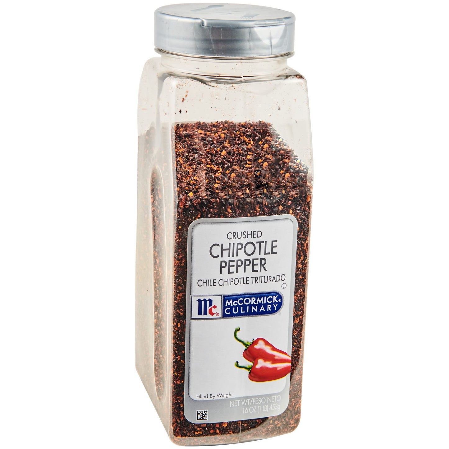 McCormick Culinary Crushed Chipotle Pepper, 16 oz - One 16 Ounce Container of Dried Chipotle Pepper Seasoning for a Smoky Sweet Flavor, Perfect