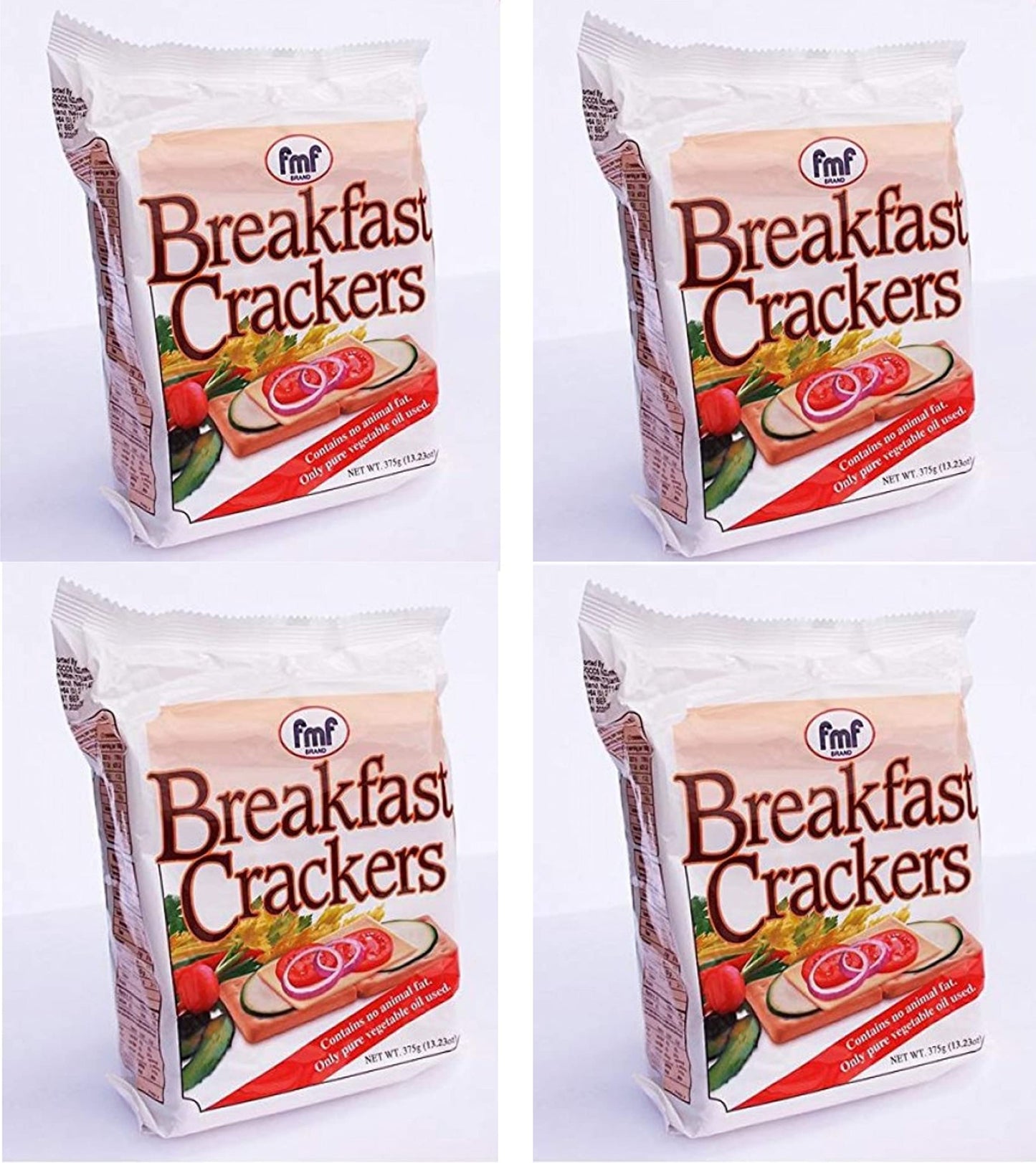 Fiji fmf Breakfast CRACKERS (Pack of 4 x 375g) Great with tea and coffee, Simply...Delicious! FijiProducts.com