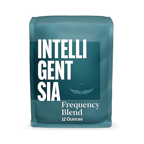 Intelligentsia Coffee, Medium Roast Whole Bean Coffee, 100% Arabica Coffee - Frequency Blend 12 Ounce Bag