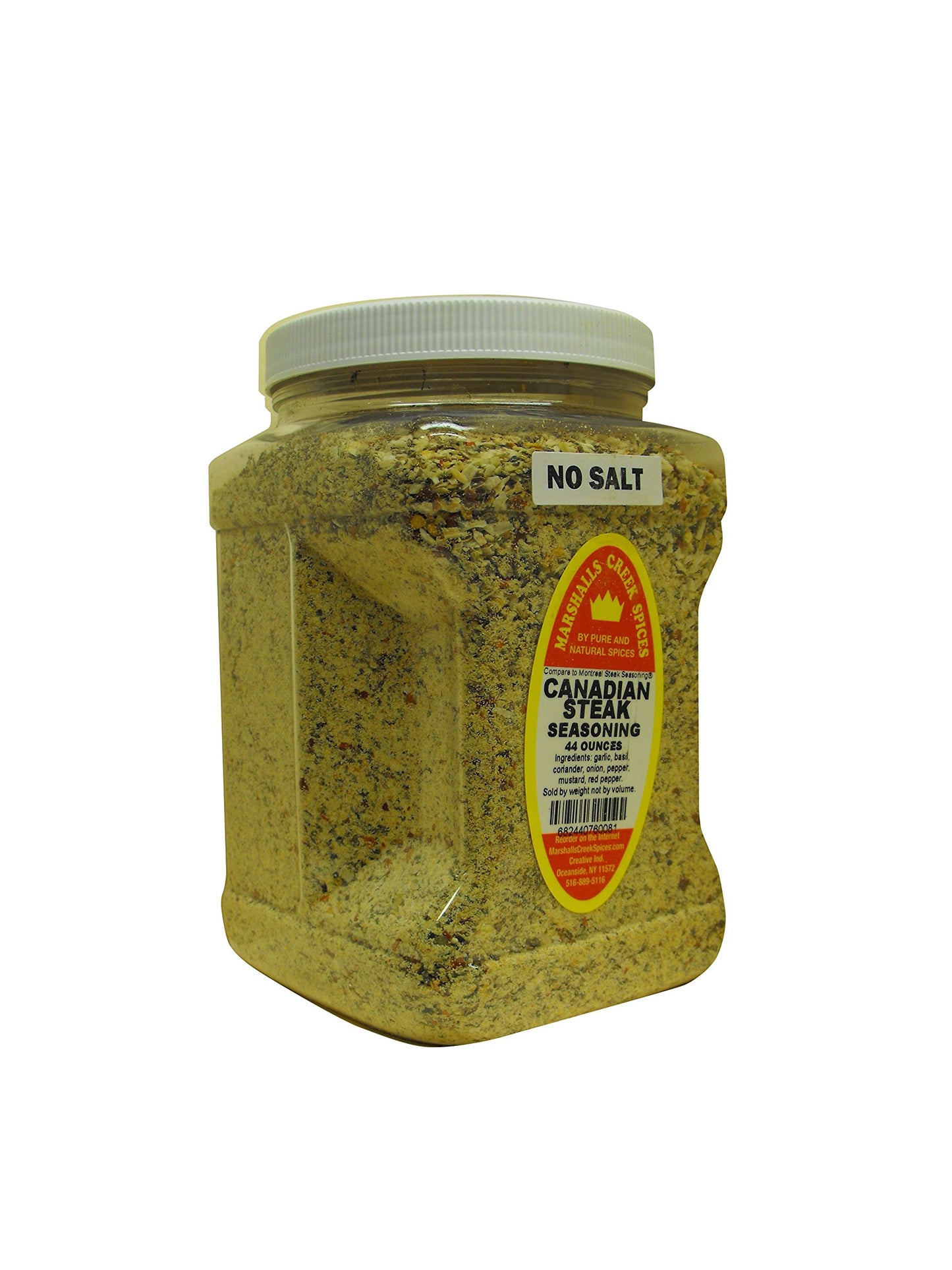 Family Size Marshalls Creek Spices Canadian Steak No salt Seasoning 44 Ounce …