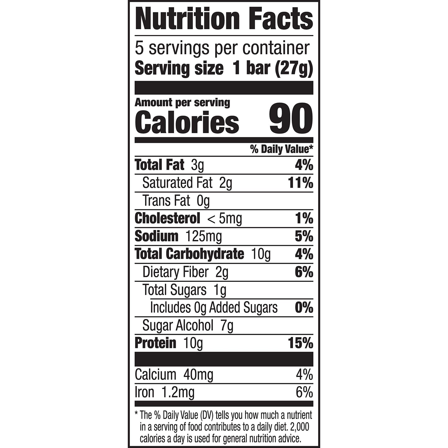 Protein One, 90 Calorie Protein Bar, Mint Chocolate Cookie, 4.8 oz, 5 ct (Pack of 12)