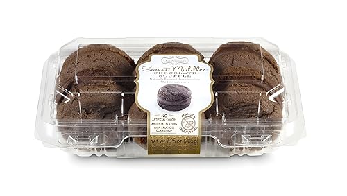 Our Specialty Chocolate Souffle Sweet Middle Sandwich Cookies, 6 Cookies, Frozen, 7.75 Ounces