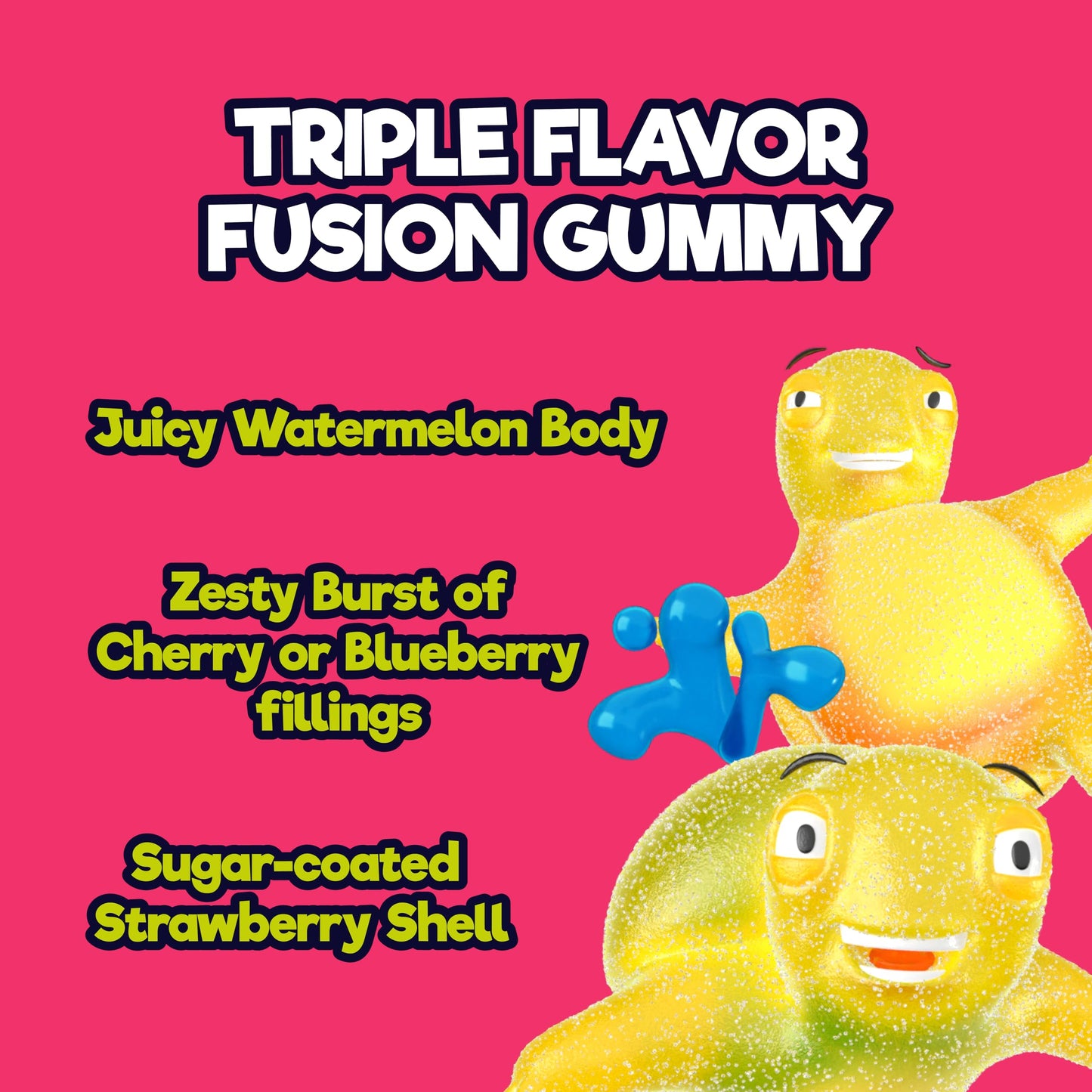 Colombina ChewzMe Tangy Turtlz Gummies Assorted Flavors, 8 oz (Pack of 1)