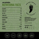Heartbeat Hot Sauce Co. | Jalapeno 6 oz. 3 pack