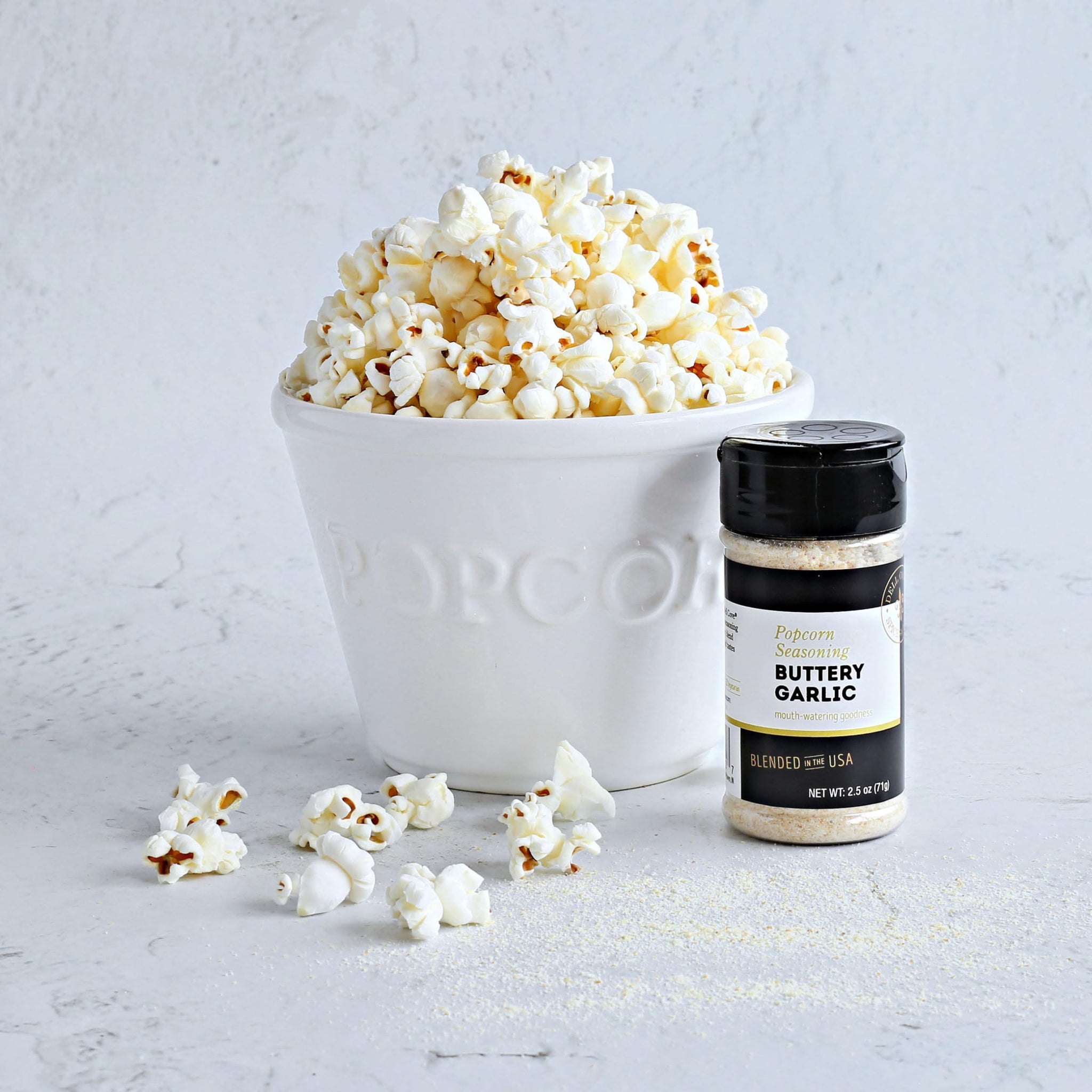 Dell Cove Spices Popcorn Seasoning Sampler in Jars | Set of 4 Toppings