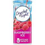 Crystal Light Sugar-Free Raspberry Ice Drink Mix (6 Pitcher Packets)