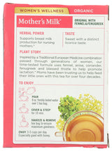 Traditional Medicinals Organic Mother’s Milk Herbal Tea, Promotes Healthy Lactation, (Pack of 1) - 16 Tea Bags