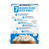 Black Jewell Gourmet White Microwave Popcorn, Simply Sea Salt, 10.5 Ounces (Pack of 3)