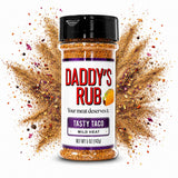 Daddy’s Rub Tasty Taco Seasoning Mix - Mild Heat Taco & Fajita Spice Blend for Easy Weeknight Meals, 5oz (Pack of 1)