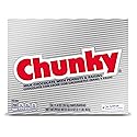Chunky, Bulk 24 Pack, Milk Chocolate with Peanuts and Raisins Individually Wrapped Candy Bars, 33.6 Oz