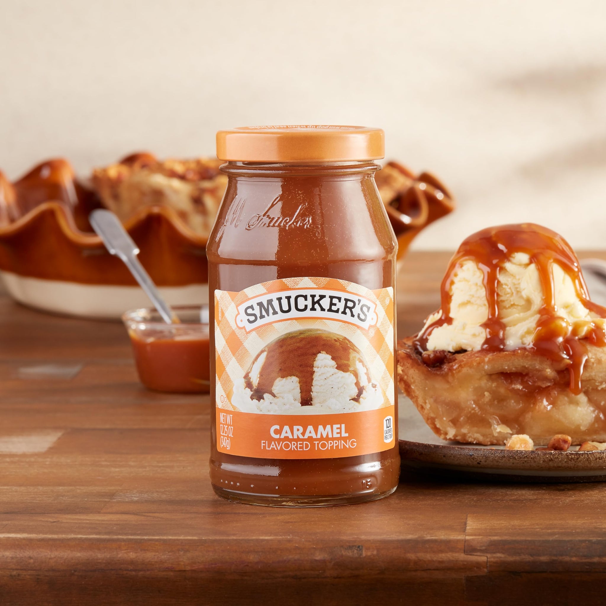 Smucker's Caramel Flavored Topping, 12.25 Ounces