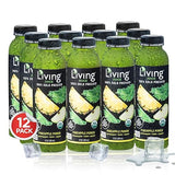 O2 Living Juice Cold Pressed Drink - Pineapple Punch Organic Juice Pack - No Added Sugars or Water, Naturally Sweetened from Fruits, Rich in Nutrients