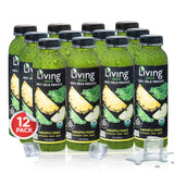 O2 Living Juice Cold Pressed Drink - Pineapple Punch Organic Juice Pack - No Added Sugars or Water, Naturally Sweetened from Fruits, Rich in Nutrients