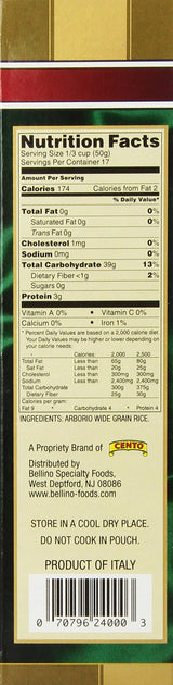 Bellino Superfino Arborio Risotto Rice, 32 Ounce (Pack of 10)