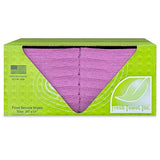 Fresh Towel Foodservice Reusable Paper Towels - 1/4 Fold, 13 x 20 inches - (1 Case of 200) All Purpose Cleaning Towels (Pink Solid)