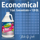 OdoBan Pet Solutions No Rinse Neutral pH Floor Cleaner Concentrate, 3 Gallons, Splash O' Citrus Scent