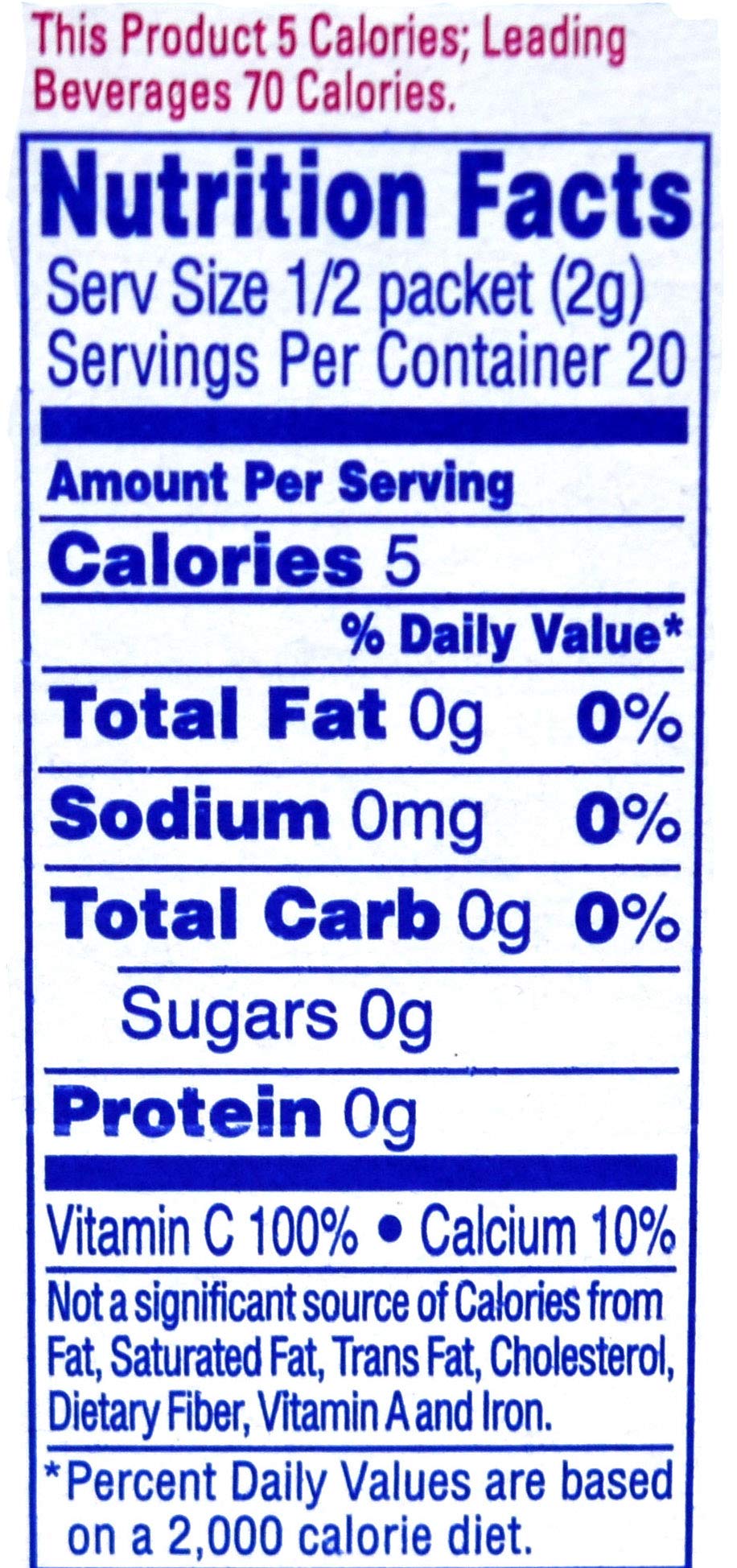 Crystal Light On-The-Go Drink Mix Packets, Zero Sugar Powdered Water Enhancer, Natural Flavor Low Calorie Beverage Mix, Powdered Soft Drink Mix