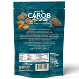 Missy J's Organic Carob Covered Almonds 6oz. | Carob Made w/Coconut Sugar, Vegan and Gluten-Free | Healthy Caffeine Free Substitute for Chocolate