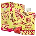 Fruit Slaps Caffeinated Fruit Blend - Strawberry Lemonade, Natural Caffeine, Real Fruit, Prebiotic Fiber - Energy Boost for Focus & Gut Health