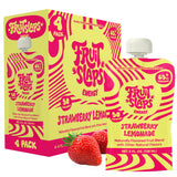 Fruit Slaps Caffeinated Fruit Blend - Strawberry Lemonade, Natural Caffeine, Real Fruit, Prebiotic Fiber - Energy Boost for Focus & Gut Health