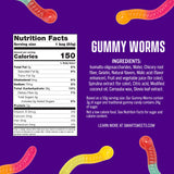 Smart Sweets, Gummy Worms, 1.8 Ounce