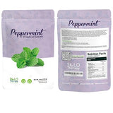 Peppermint Leaves 4 oz., Dried Cut Leaves, Tea, Mentha Piperita, Herbal Tea in Resealable Bag, Product From USA
