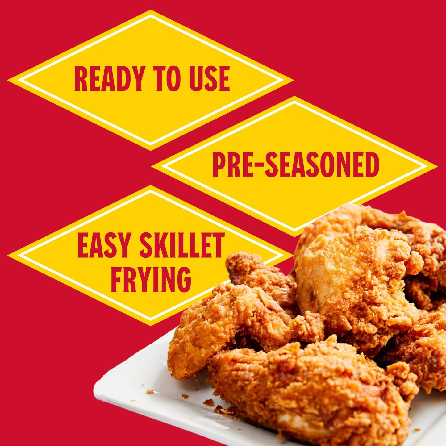 Louisiana Fish Fry Chicken Fry 25lb Bulk, Food Service (25 Pounds)