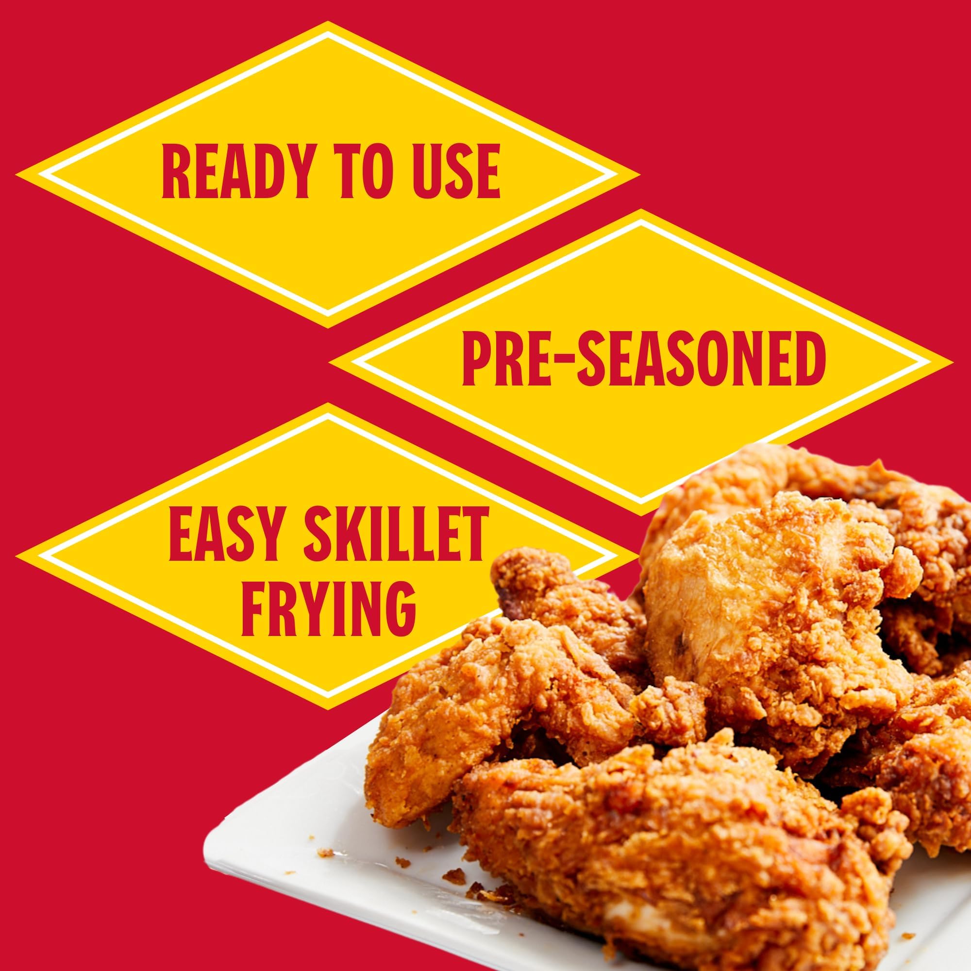 Louisiana Fish Fry Chicken Fry 25lb Bulk, Food Service (25 Pounds)