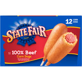 State Fair 100% Beef Corn Dogs, 12 Count (Frozen)