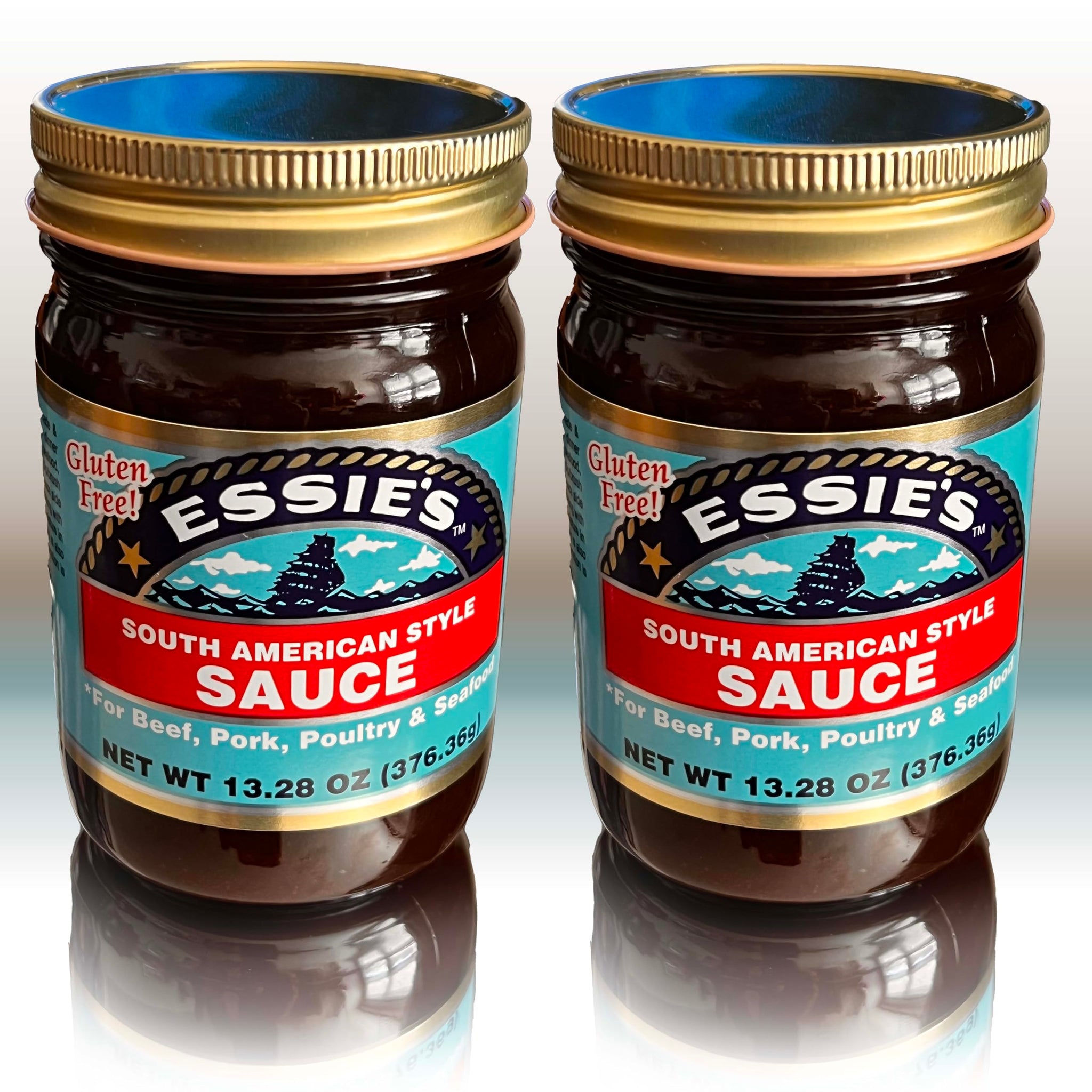 Essie's South American Style Sauce (Original) Bold and Tangy - Gluten Free Marinade for Steak, Pork, Seafood & More - Family Recipe Since 1968 from