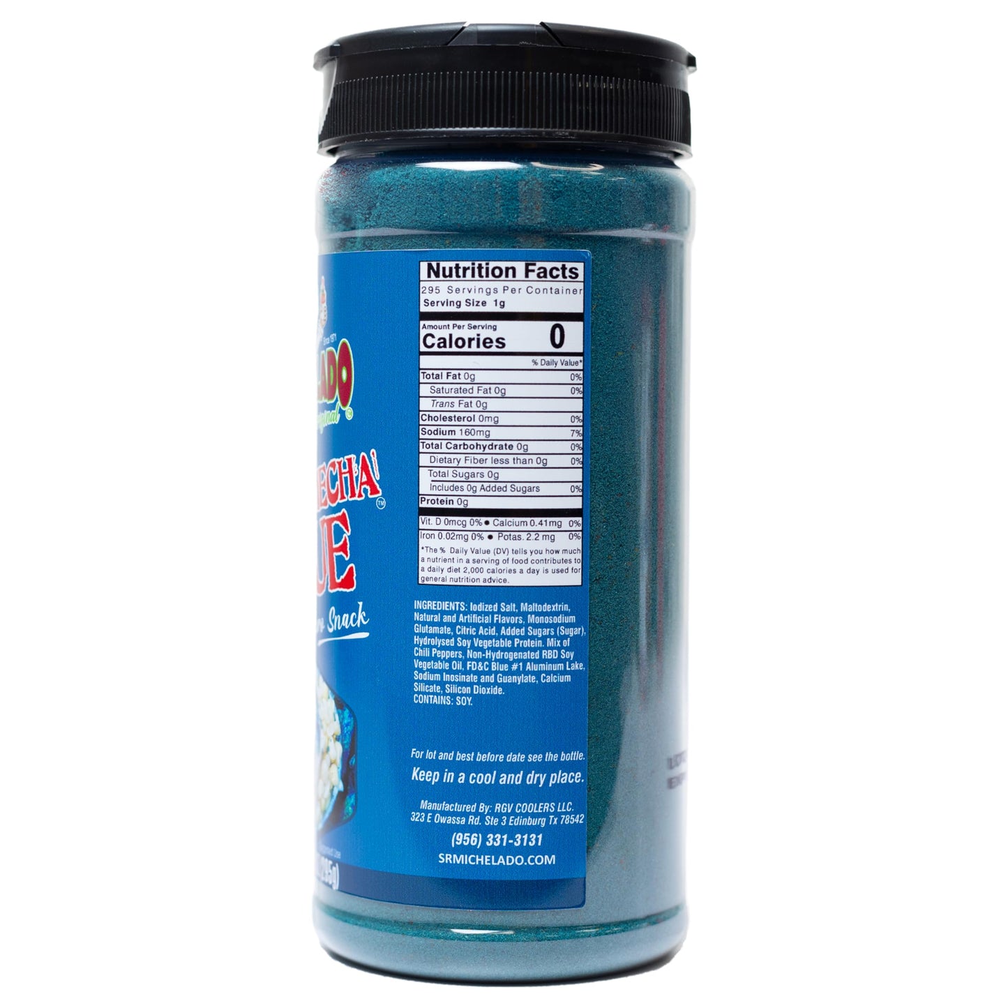 Azu-Mecha BLUE - Sr. Michelado - Snack Seasoning - Powder for fruit, snacks, veggies, chips, carne seca, chicken, ceviche, fries, etc.