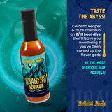 Mythical Meats Kraken's Kurse Hot Sauce - Carolina Reaper & Plum, Gluten Free, Non GMO, 8/10 Heat