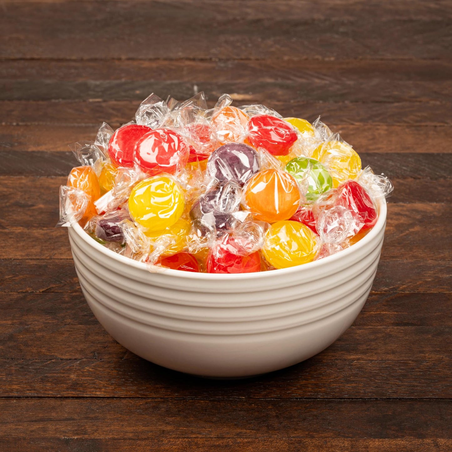 Hard Candy Bulk Assorted - 5 Pounds Fruit Flavored Candies Individually Wrapped - Nostalgic Old School Candy - 400 Pieces
