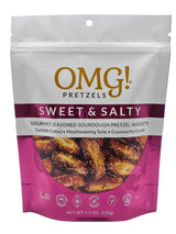 OMG! Pretzels LLC - Sweet & Salty (5.5 Ounce) Perfect Crunchy Snack Sweet & Salty Snack Mix Flavor - Premium Craft Pretzels for Gifting & Snacking