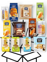 Geely Assorted Variety Asian Pastry Cake Snack Box (10 Pack)