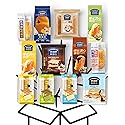 Geely Assorted Variety Asian Pastry Cake Snack Box (10 Pack)
