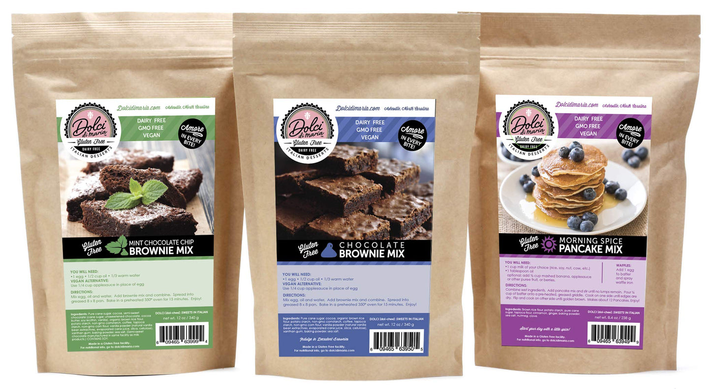 Dolci di Maria Gluten Free Morning Spice Pancake Mix