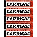 Lakrisal Licorice Candy Rolls - (5-Pack) - Salmiak Salty Liquorice Pastilles Roll