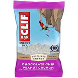 CLIF BAR - Energy Protein Bars - Chocolate Chip Peanut Crunch - Made with Organic Oats - Energy Bars - Non-GMO - (1 Count)