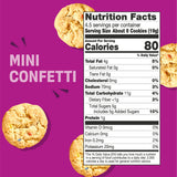 Gluten Free Partake Confetti Sprinkle Cookies - Vegan - Free From the Top 9 Allergens Including Dairy, Wheat, Soy, Eggs, & Peanuts - Non GMO - Safe