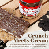 Ceres Gourmet Dubai Chocolate Crunchy Spread, 9.7 oz, Premium Spreadable Dubai Chocolate with Hazelnut and Crispy Kataifi, Rich Nutty Gourmet