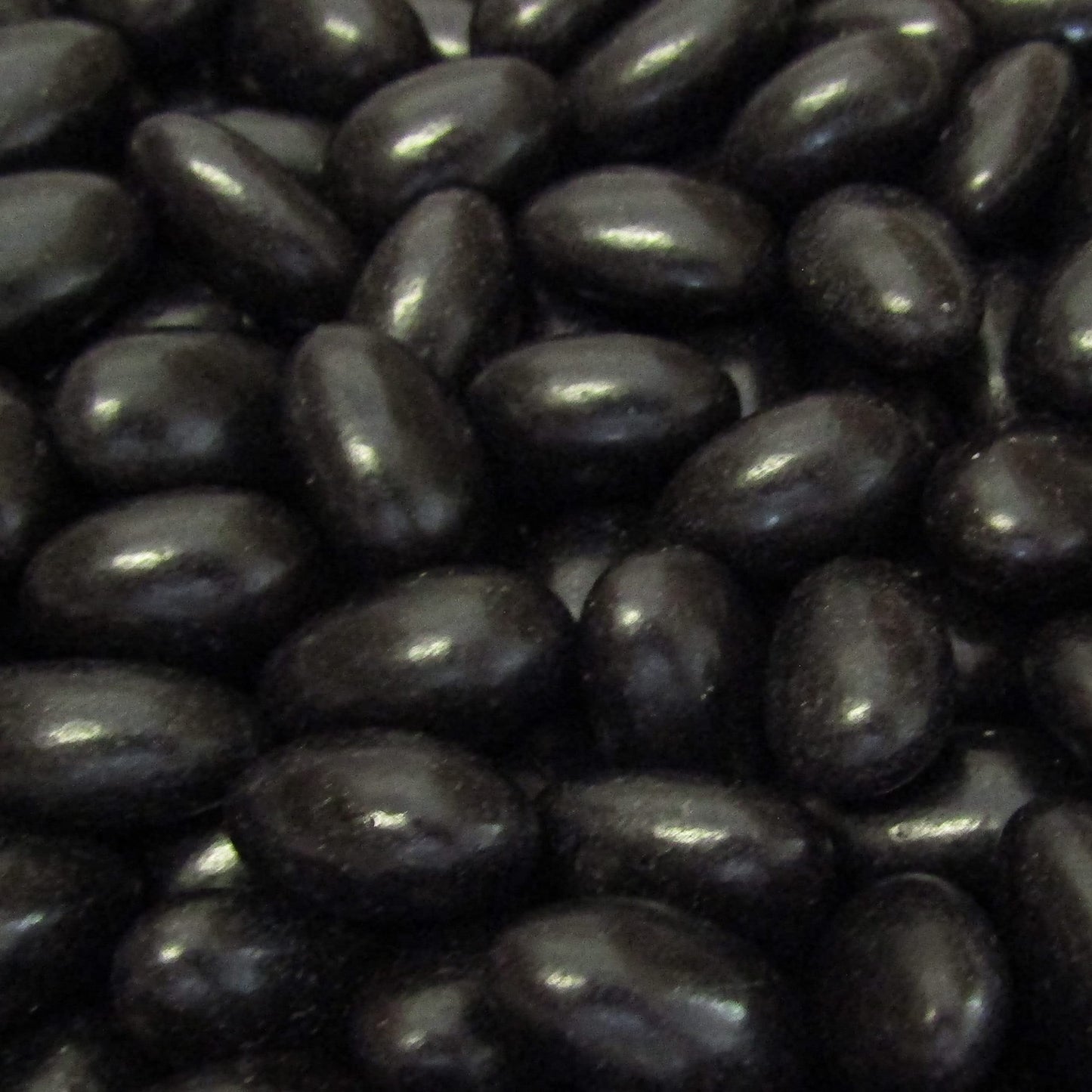 Black Jordan Almonds by Its Delish, 2 LBS Bulk | Sugared Almond Nut with Sweet Hard Candy Coating - Bulk Wedding Favors, Bridal and Baby Showers