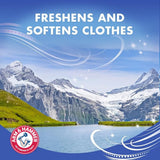 Arm & Hammer Essentials Fabric Softener Sheets-Mountain Rain-144ct