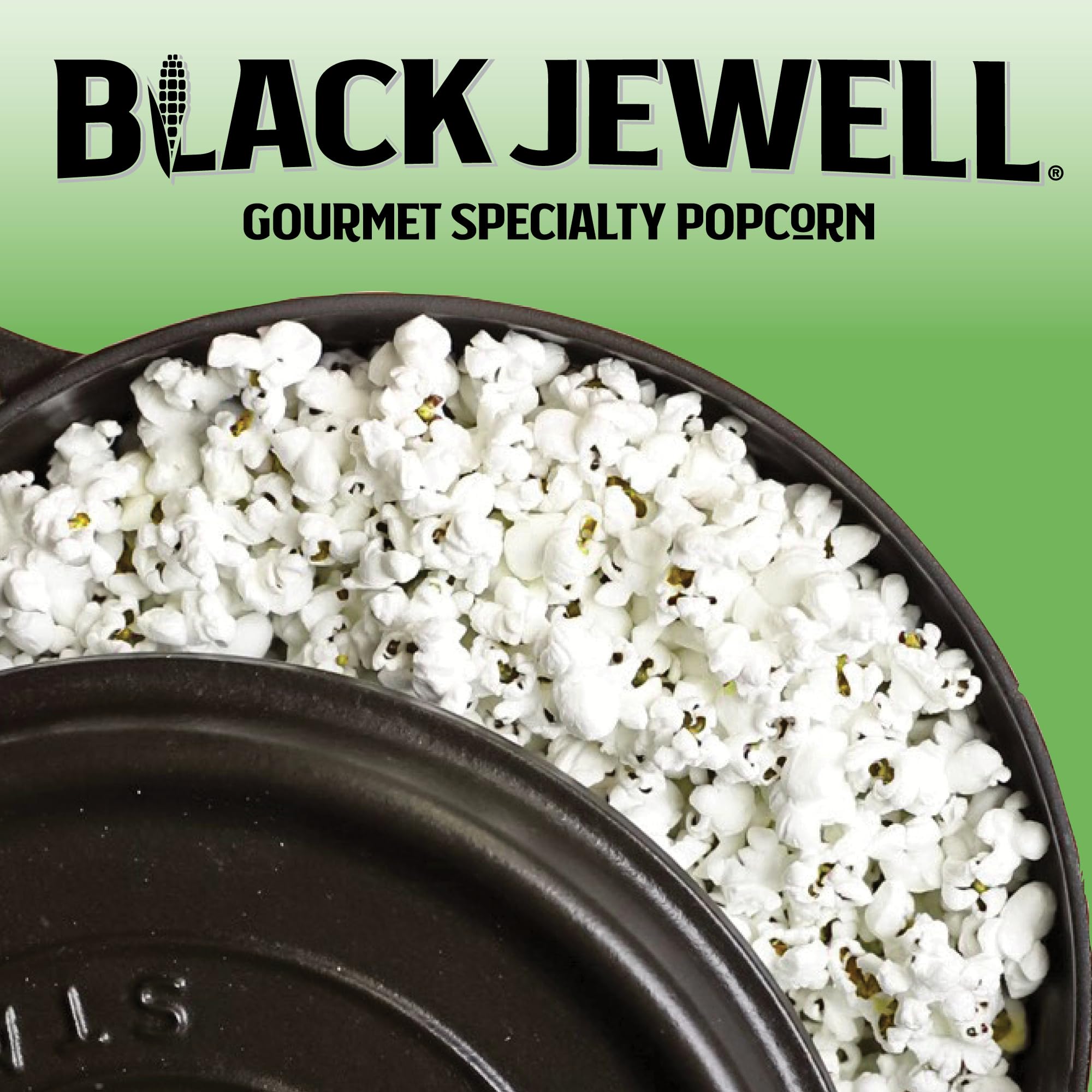 Black Jewell Gourmet Popcorn Kernel Variety Pack with Original Black and Native Mix (Pack of 2)