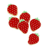 1 Dz. Strawberry Cookies! Tea Parties, Bridal and Baby SHower Themed Party Favors or Birthday Gift!