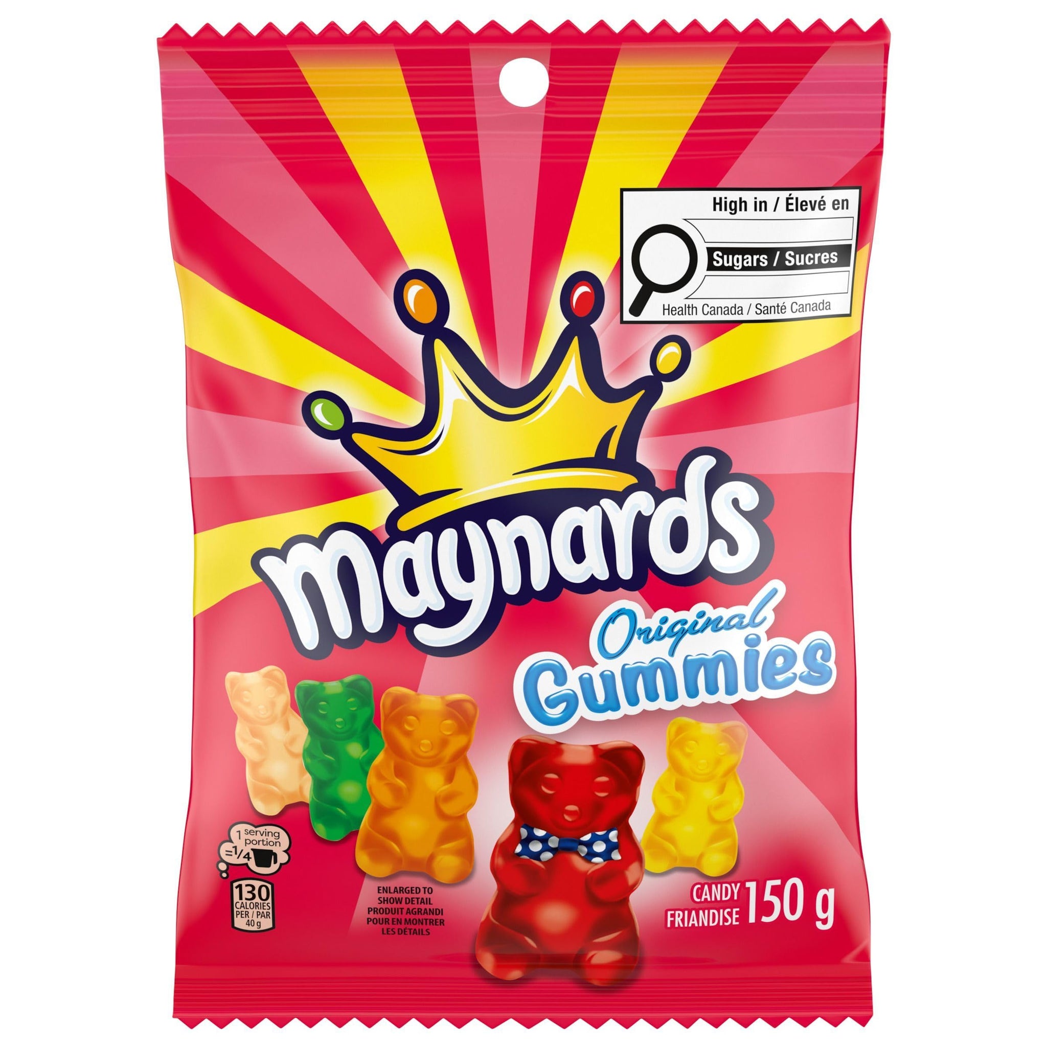 Maynards Original Gummies Candy, 150g/5.2 oz